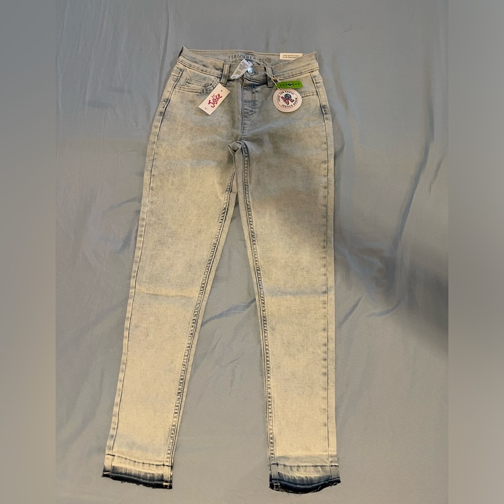 Justice denim / Repreve jegging jeans size 14 slims NWT